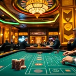 Experience thrilling gaming action at a sophisticated SC88 casino table.