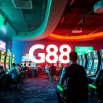 Engaged players at G88, a secure international gaming platform, showcasing dynamic gaming experiences.