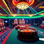 Experience the thrill of winning at https://tt88.to/ with a vibrant casino scene showcasing slot machines and poker tables.