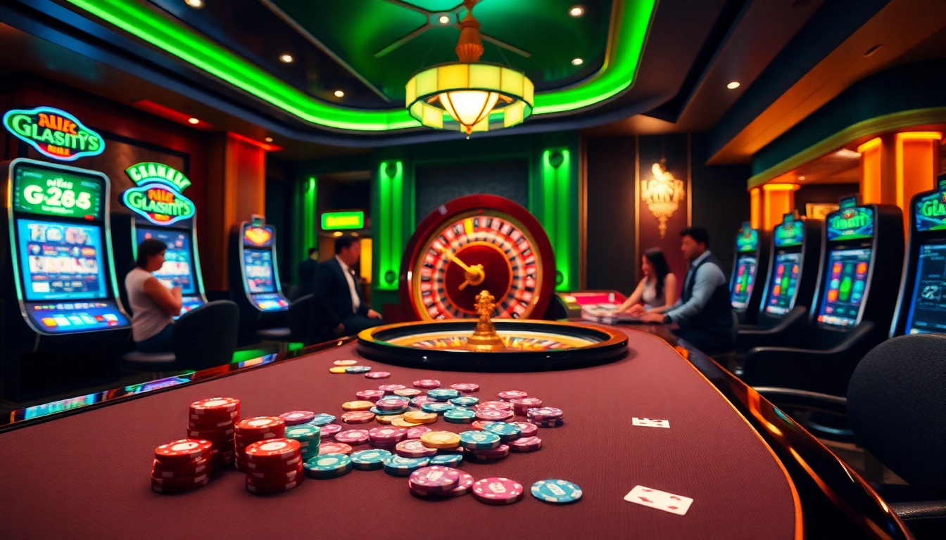 Engaging in thrilling gameplay at https://g28e.com/ with vibrant casino elements and dynamic visuals.
