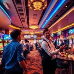 GO8 online gaming platform showcasing vibrant casino games and engaging players.