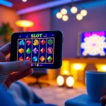 Exciting online slot dana game on smartphone with colorful interface.