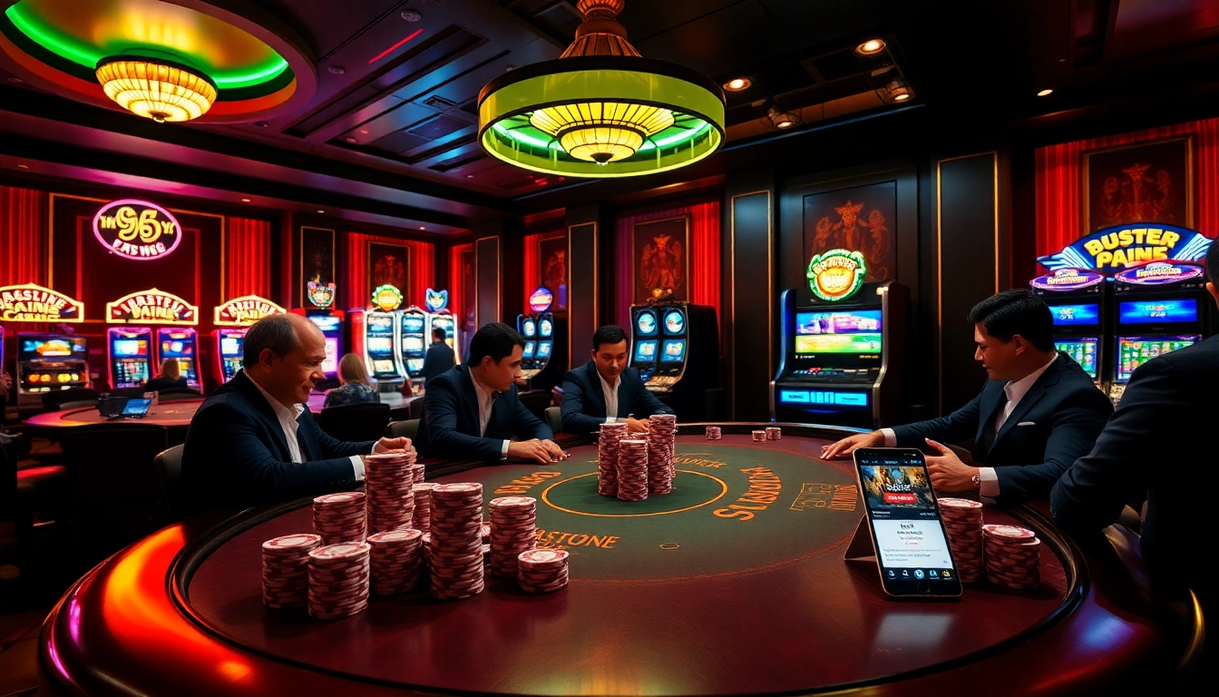 Experience high-stakes poker action at 95Y, where luxury meets excitement in the casino.