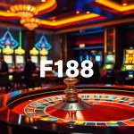 Players enjoy a thrilling roulette game at F168 casino, showcasing excitement and luxury.