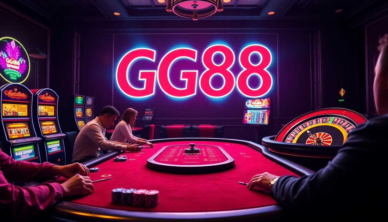 Experience the thrill of poker and slots at GG88, the ultimate online gambling destination.