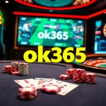 Experience thrilling gameplay and exciting wins at ok365's luxurious casino table.