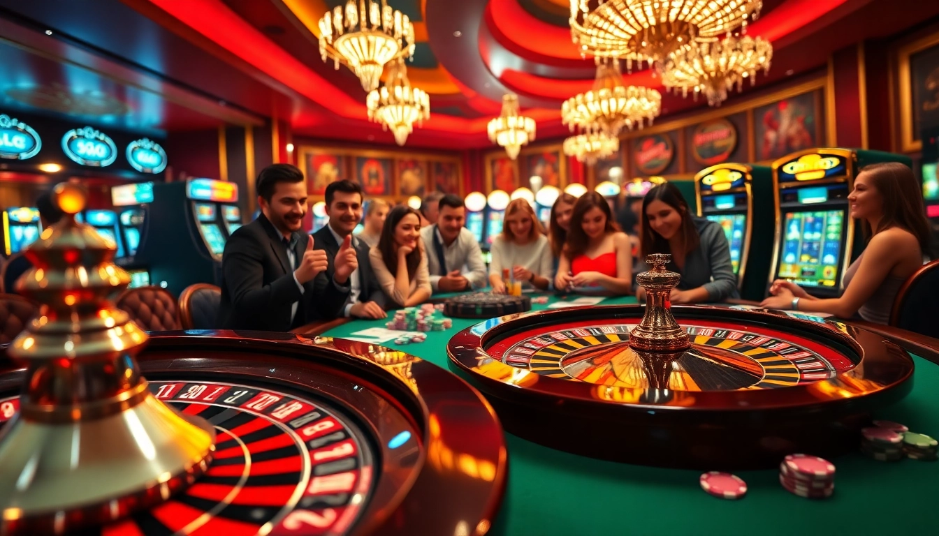Experience the excitement of gambling at hello88 with vibrant casino tables and engaging gameplay.