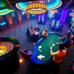 Experience the excitement of gambling at https://xn88.law/, featuring live tables, vibrant chips, and active players.