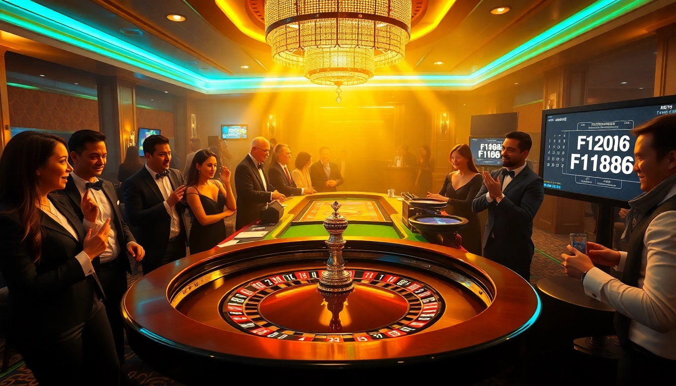 Experience the engaging atmosphere of F168 Casino with dynamic games and professional dealers.