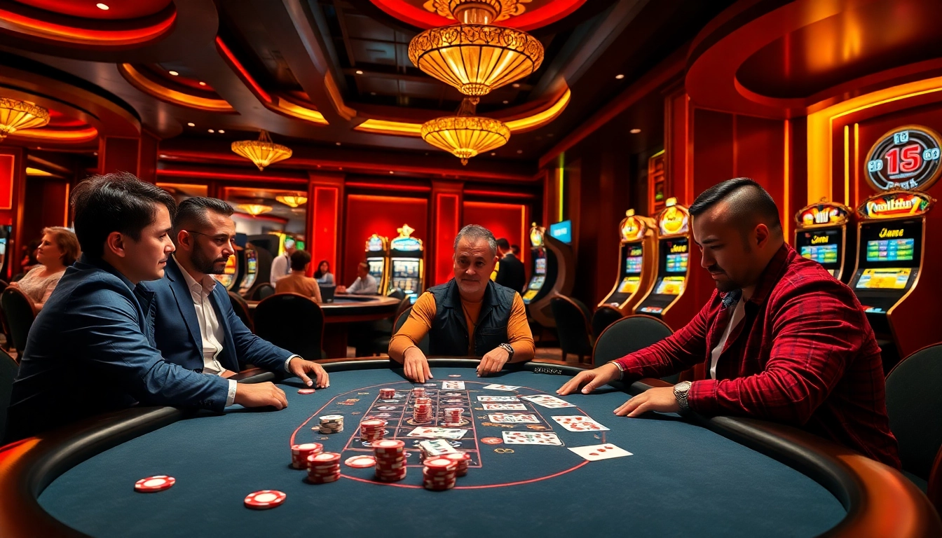 Win exciting games at https://cm88seo.com/ with thrilling poker action under dazzling casino lights.