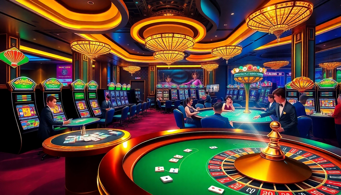Experience thrilling gaming action at https://789wincomm.com/ with vibrant casino tables and lively players.