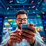 Engaging mobile interface of uu88 showcasing exciting online betting options and user-friendly experience.
