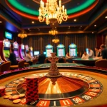 Experience PHSKY's vibrant casino atmosphere with enthusiastic players at roulette tables, showcasing excitement and luxury.