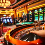 Players enjoying the excitement of RR88 at a luxurious casino table scene.