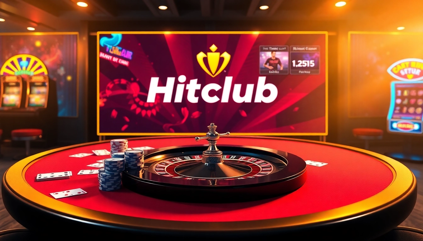 Experience excitement at https://hitclub7.org/ with vibrant casino visuals showcasing gaming elements.