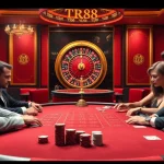 Players experience the excitement of gambling at TR88's luxurious casino.