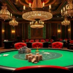 Experience the thrill of bem88 at a luxurious casino poker table.