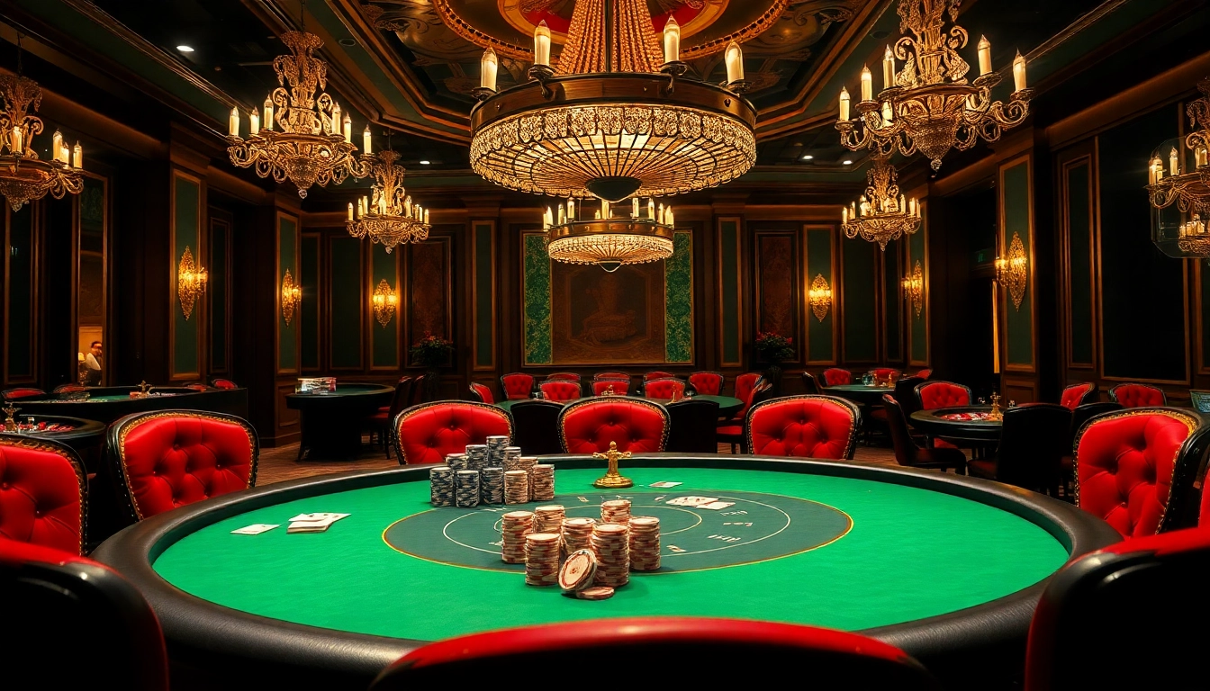 Experience the thrill of bem88 at a luxurious casino poker table.