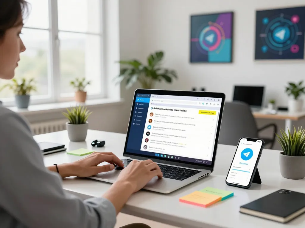 在充满活力的数字工作空间中，体验与Telegram下载的无缝沟通。