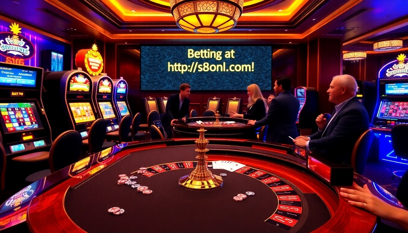 Experience excitement at https://s8onl.com/ with engaging casino tables, vibrant slot machines, and luxury gaming.
