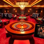 Experience the thrill of winning at 98win with vibrant casino tables and engaging players.