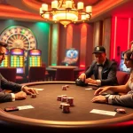 Experience the thrill of high-stakes gaming at fun79, featuring poker chips and a roulette wheel in a luxurious casino setting.