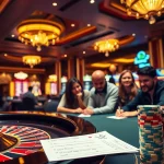 Experience thrilling gameplay with sunwin as excitement unfolds at luxurious casino tables.