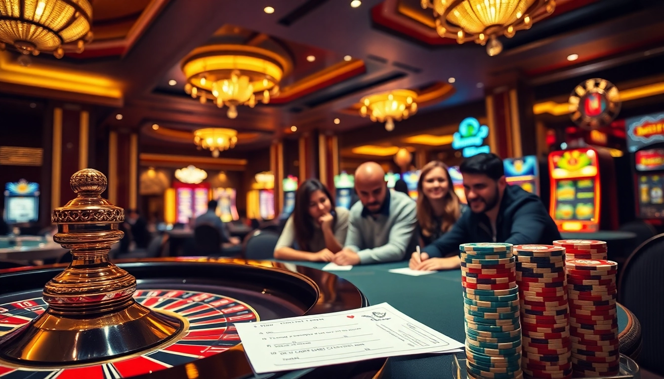 Experience thrilling gameplay with sunwin as excitement unfolds at luxurious casino tables.