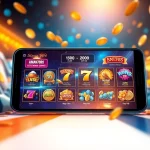 A mobile screen displaying aman788 slot game recommendations with vibrant winnings and bonuses.