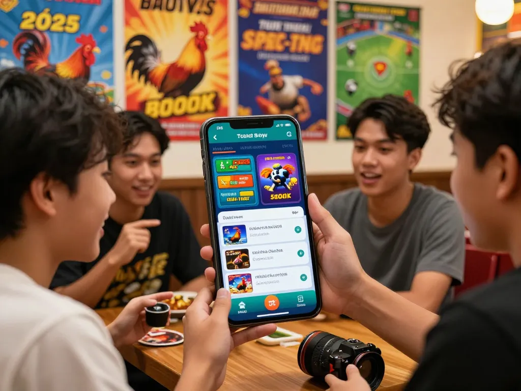 Gavn99 online betting platform showcasing excited players engaging with diverse games on mobile app.