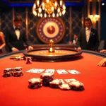 Experience thrilling gameplay at 23win with a beautifully set poker table and exciting casino ambiance.