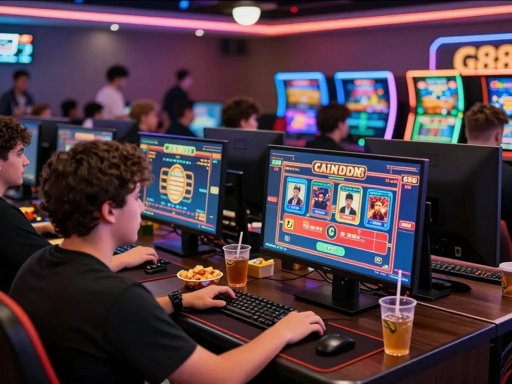 G88 online gaming excitement with players enjoying live casino games