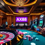 Experience the excitement of online gaming at https://ax88.bid/ with vibrant slots and engaging roulette.