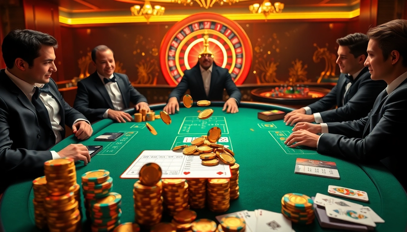 Experience thrilling gameplay at https://nhacaiuytinvn.us.com/ with luxurious casino elements and high-stakes poker excitement.
