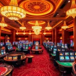 Experience the excitement of gambling at open88 with roulette tables and vibrant slot machines.