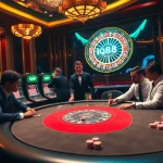 Experience the excitement of iq88 at a luxurious casino with high-stakes poker and vibrant slot machines.