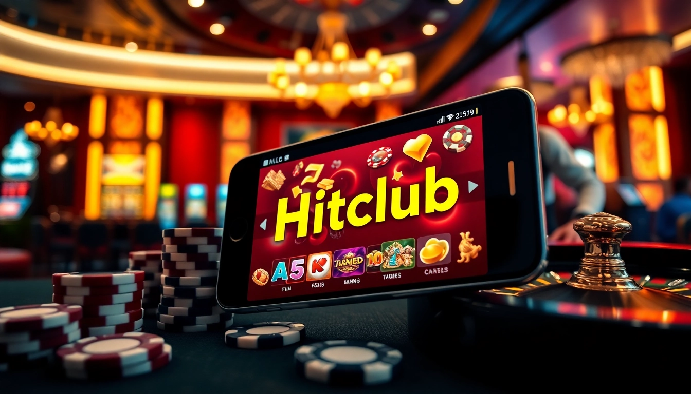 Engage with Hitclub's immersive mobile casino experience featuring dynamic slots and real-time interaction.