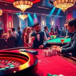 Experience thrilling gameplay at https://tr88.golf/ with a professional casino scene featuring poker action and roulette excitement.