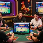 Engaging players enjoying live cockfighting games at https://ga179i.com/ in an exciting, vibrant online gambling environment.