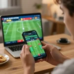 Experience instant betting on OK365 during live football games.