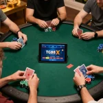 Players enjoying an interactive game on the TG88 X poker app, capturing strategic moments and engaging gameplay.