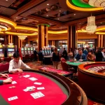 Experience the thrill of gambling at CM88's luxurious poker table and roulette wheel.