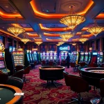 Go88 players enjoying diverse casino games with vibrant colors and luxury ambiance.