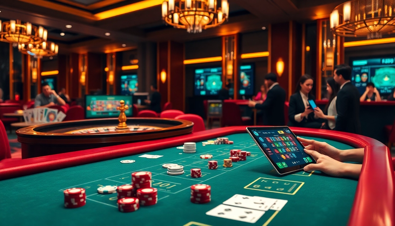 Exciting table games at BL555 casino, featuring cards and roulette.