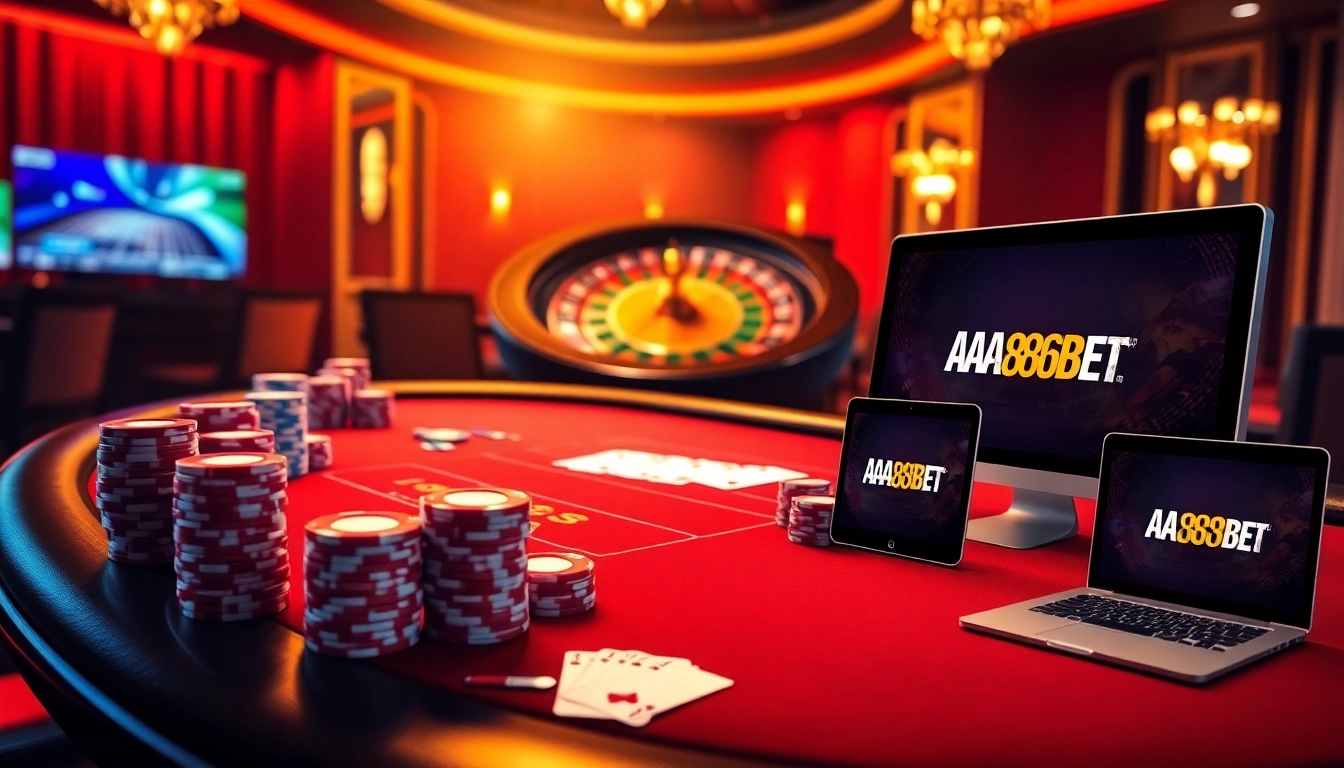 Experience the thrill of online gambling at https://aa888bet.us/ with engaging poker games and vibrant visuals.