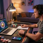 Engaging in a live dealer game at home, gmnc increases online casino excitement