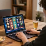 Engaging gameplay on slot777 showcasing colorful animations with a focused player