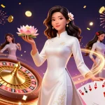 Experience the thrill of gaming with mposportkim in this vibrant casino scene filled with action.