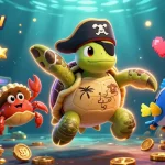 Experience thrilling gaming adventures with 888New’s vibrant underwater casino scene featuring unique characters.
