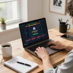 Engaging user analyzing tỷ lệ kèo trực tuyến during online gambling session.